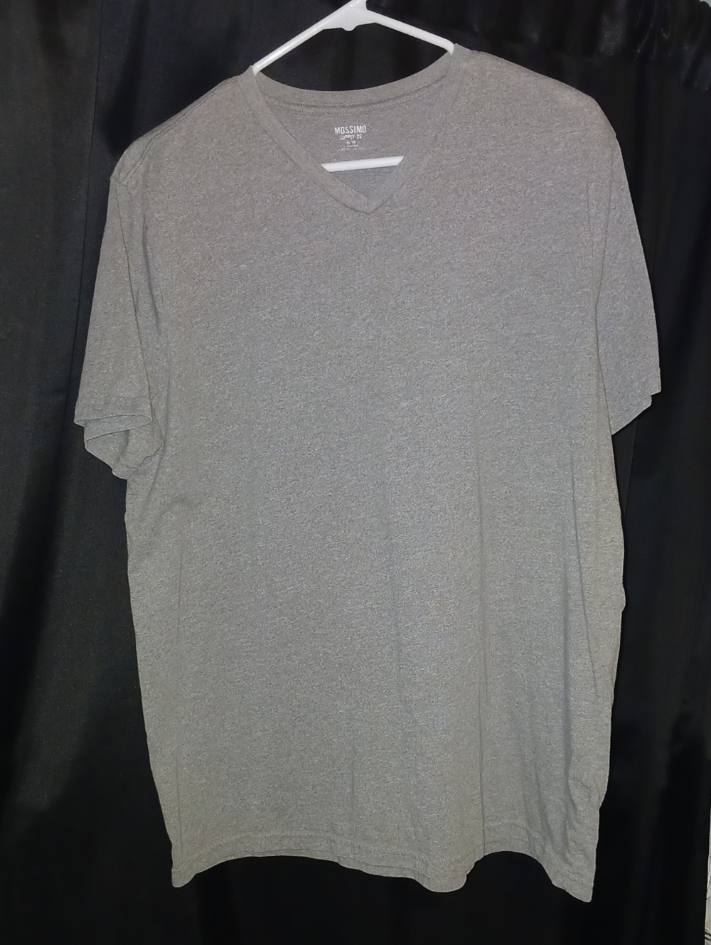 Mossimo Supply Co. Men's V-Neck T-Shirt - Heather Gray